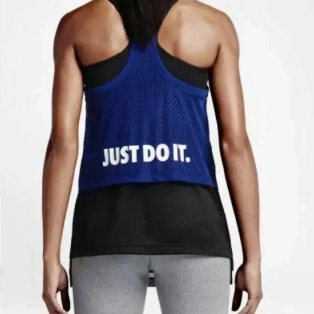 Nike ‘Just do it’ Mesh Racerback Tank Size XS